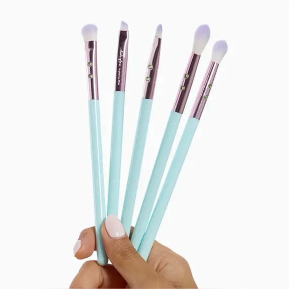 New SLMissGlam Ombré Eyeshadow & Lip Stunning 5 Piece Premium Makeup Brush Set - Picture 1 of 2